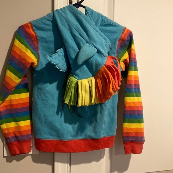 ❌SOLD on MERCARI❌ My Little Pony Rainbow Dash Hoody - Picture 9 of 9